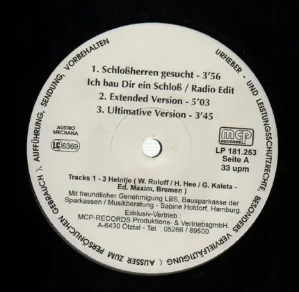 Hentje - schlossherren gesucht / music for your neighbour