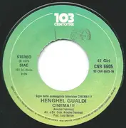 7inch Vinyl Single - Henghel Gualdi - Cinema