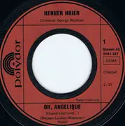 7inch Vinyl Single - Henner Hoier - Oh, Angelique