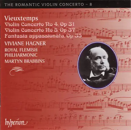 Henri Vieuxtemps - Violinconcerto No 4, Op 31 • Violin Concerto No 5 Op 37 • Fantasia Appassionate, Op 35