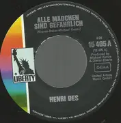 7inch Vinyl Single - Henri Dès - Alle Mädchen Sind Gefährlich / Sylvie