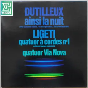 Ligeti - Ainsi La Nuit / Quatuor À Cordes Nº 1