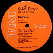 LP - Henri René And His Orchestra / Howard Keel / Gogi Grant - Show Boat - orange label