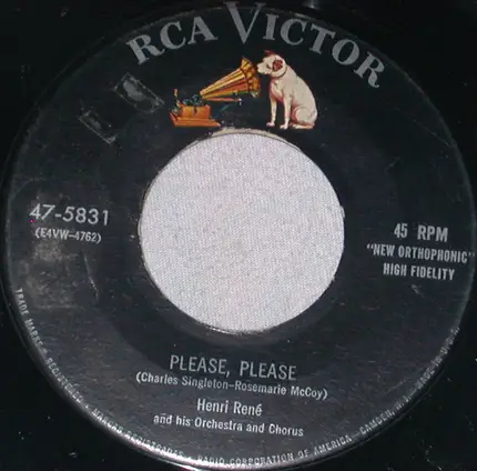 Henri René And His Orchestra - Manhattan Mambo / Please,Please