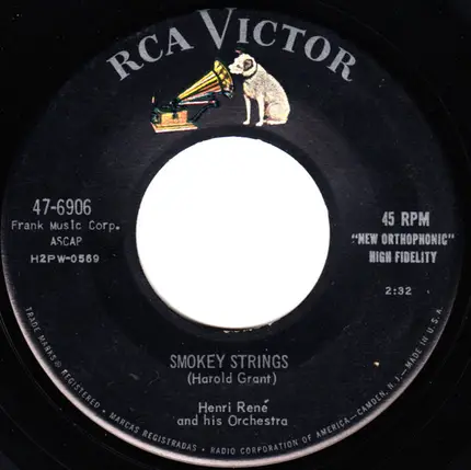 Henri René And His Orchestra - Shenandoah Serenade / Smokey Strings