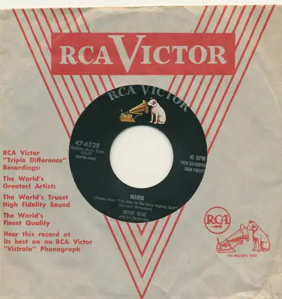 Henri René And His Orchestra - Taquito Militar / Maria