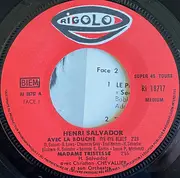 7inch Vinyl Single - Henri Salvador - Zorro Est Arrivé
