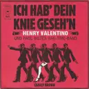 7inch Vinyl Single - Henry Valentino Und Paul Bistes Rag-Time-Band - Ich Hab Dein Knie Geseh'n - Orange
