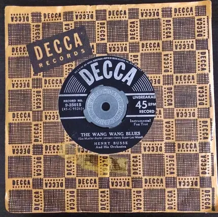 Henry Busse And His Orchestra - The Wang Wang Blues / Hot Lips