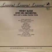 LP - Henry Busse And His Orchestra - He's Just A Horn Tootin' Fool