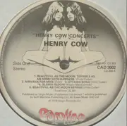 Double LP - Henry Cow - Concerts