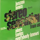 LP - Henry Jerome And His Orchestra - Brazen Brass Plays Songs Everybody Knows