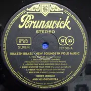 LP - Henry Jerome And His Orchestra - Brazen Brass New Sounds In Folk Music