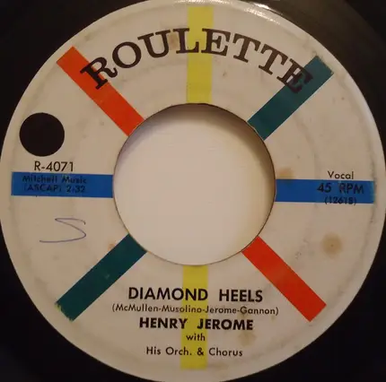 Henry Jerome And His Orchestra - Show Me The Way To Go Home / Diamond Heels