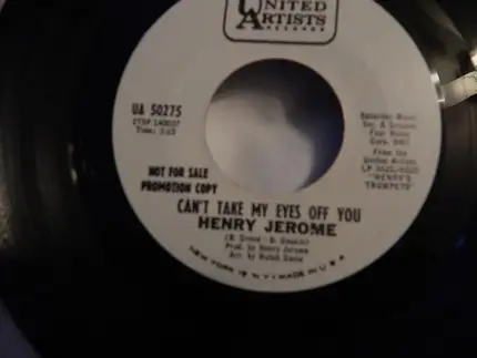 Henry Jerome - Alfie / Can't Take My Eyes Off Of You