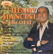 Double LP - Henry Mancini - 40 Greatest