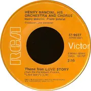 7inch Vinyl Single - Henry Mancini And His Orchestra And Chorus - Theme From Love Story / Phone Call To The Past