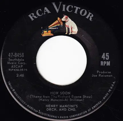 Henry Mancini And His Orchestra And Chorus - Dear Heart