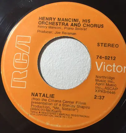 Henry Mancini And His Orchestra And Chorus - Moonlight Sonata