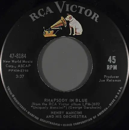 Henry Mancini And His Orchestra - Rhapsody In Blue