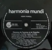 LP - Purcell - Chansons De Tavernes Et De Chapelles