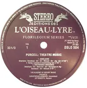 LP - Purcell - Theatre Music Vol I (Abdelazer • Distressed Innocence • The Married Beau • The Gordian Knot Untied)