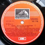LP - Henry Purcell - The Early Music Consort Of London , David Munrow - Birthday Odes For Queen Mary