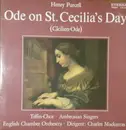 LP - Henry Purcell - Tiffin Boys' Choir • The Ambrosian Singers • English Chamber Orchestra • Dirigent: - Ode On St. Cecilia's Day (Cäcilien-Ode)