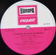 LP - Henry Purcell • Georg Friedrich Händel • Giuseppe Torelli • Johann Friedrich Fasch • Tomaso Albinon - Trompeten-Konzerte Des Barock