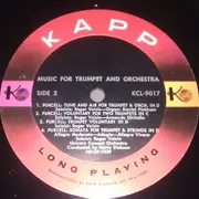 LP - Purcell / Vivaldi / Haydn - Music For Trumpet And Orchestra - Mono