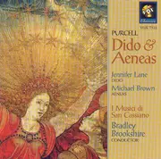 CD - Henry Purcell , Jennifer Lane , Bradley Brookshire , I Musici Di San Cassiano - Dido & Aeneas - Henry Purcell