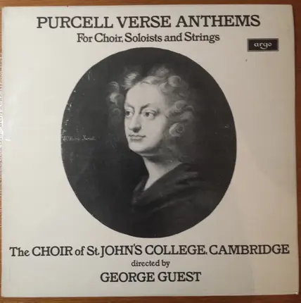 Purcell - Verse Anthems For Choir, Soloists And Strings