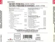 CD - Purcell / Händel - Dioclesian Suite / Concerto Grosso Op. 6 No. 6; Il Duello Amoroso