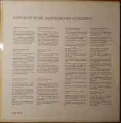 LP - Purcell - Geistliche Musik Am Englischen Königshof