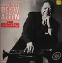 LP - Henry 'Red' Allen - The Great Henry Red Allen: Rare Red Allen Trio Performances