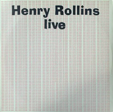 Henry Rollins / Gore - Live