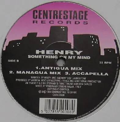 Henry - Something On My Mind