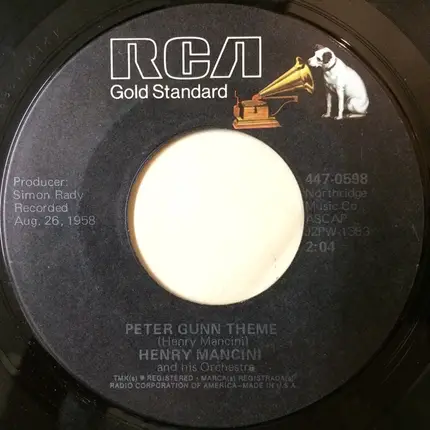 Henry Mancini And His Orchestra And Chorus - Moon River / Peter Gunn Theme