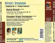 CD - Górecki - Symphony No. 3 / Trumpet Concerto - SBM Gold Disc