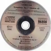 CD - Henryk Górecki , Antoni Wit , Polish National Radio Symphony Orchestra - Symphony No. 2 'Copernican' • Beatus Vir