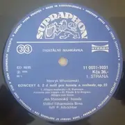 LP - Henryk Wieniawski - Violin Concerto No. 2 / 2 Polonaises / Légende