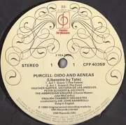 LP - Henry Purcell ; Victoria De Los Angeles , Heather Harper , Patricia Johnson , Peter Glossop , Raymo - Dido And Aeneas