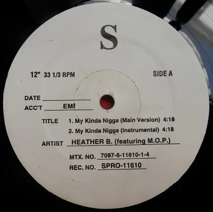 Heather B. - My Kinda Nigga