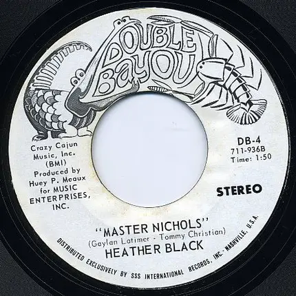 Heather Black - Master Nichols