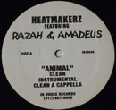 12inch Vinyl Single - Heatmakerz Featuring Razah & Amadeus - Animal