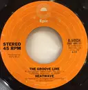 7inch Vinyl Single - Heatwave - The Groove Line / Happiness Togetherness - Santa Maria Pressing