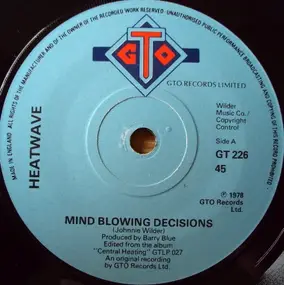 Heatwave - Mind Blowing Decisions