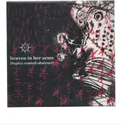 10'' - Heaven In Her Arms - Duplex-Coated Obstruction - Ultra Clear w/ Black & Pink Splatter, Ltd Ed.