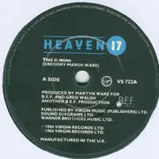 7'' - Heaven 17 - This Is Mine - Mine