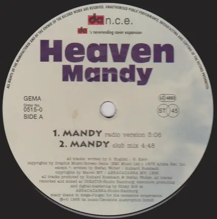 Heaven - Mandy
